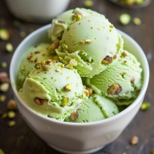Pistachio Kulfi Ice
