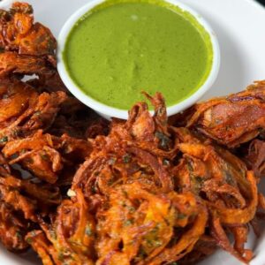 Onion Bhaji (Vegan)